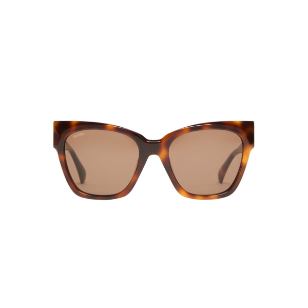 Max Mara Gamma Butterfly Sunglasses in Tawny Bronze Brown | Sunglasses | Luxury Shoes 