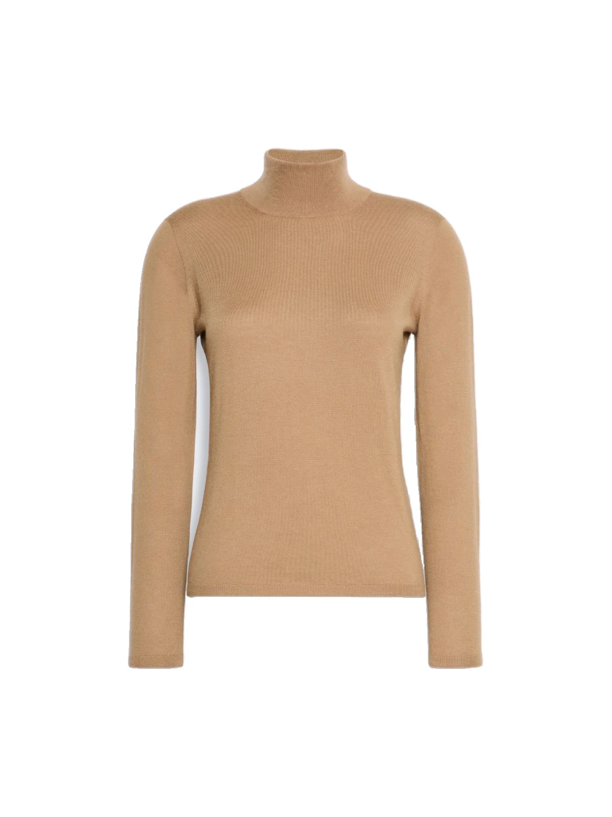 Max Mara Gatto Cashmere Polo-Neck Sweater in Camel Max Mara Gatto Cashmere Polo-Neck Sweater in Camel | Women | Luxury Shoes