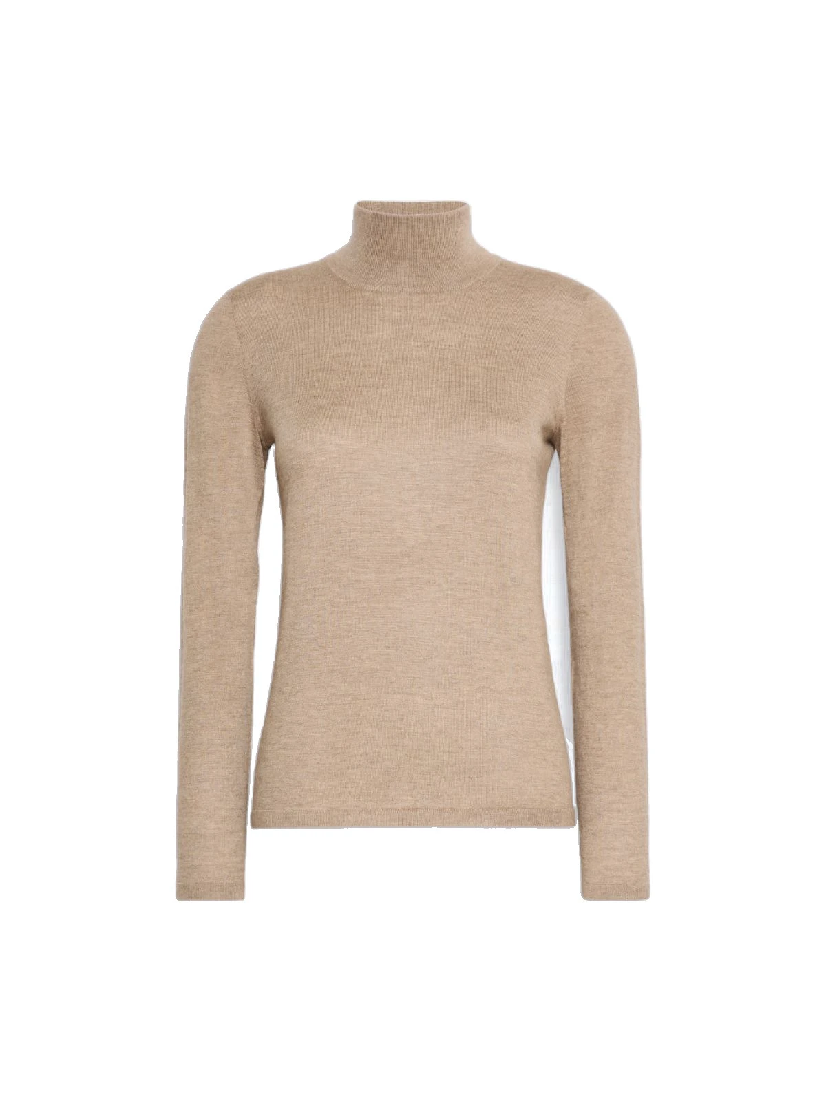 Max Mara Gatto Cashmere Polo-Neck Sweater in Sand Max Mara Gatto Cashmere Polo-Neck Sweater in Sand | Turtlenecks | Luxury Shoes