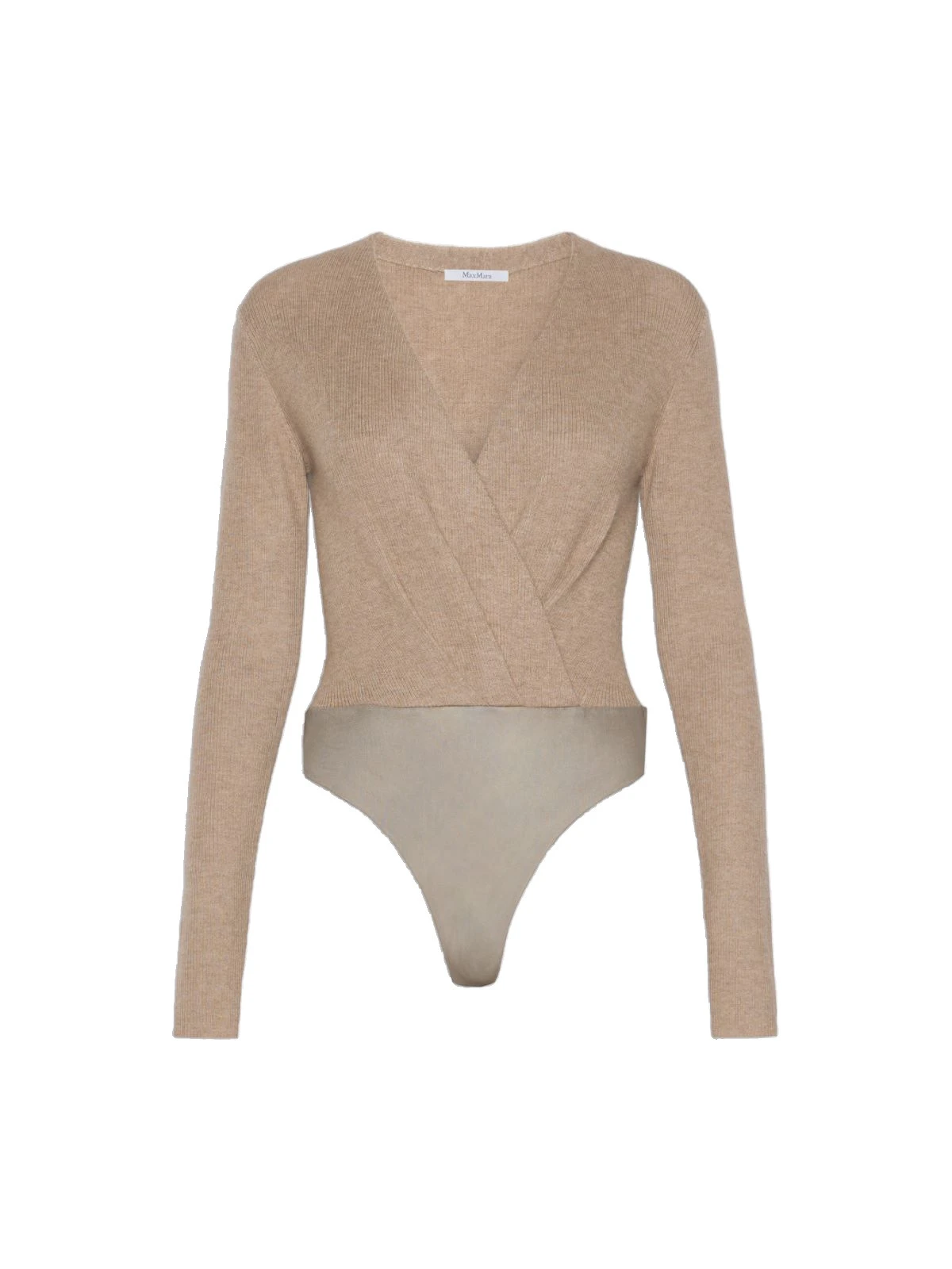 Max Mara Gelato Cashmere Yarn Sweater Bodysuit in Sand Max Mara Gelato Cashmere Yarn Sweater Bodysuit in Sand | Sweaters | Luxury Shoes
