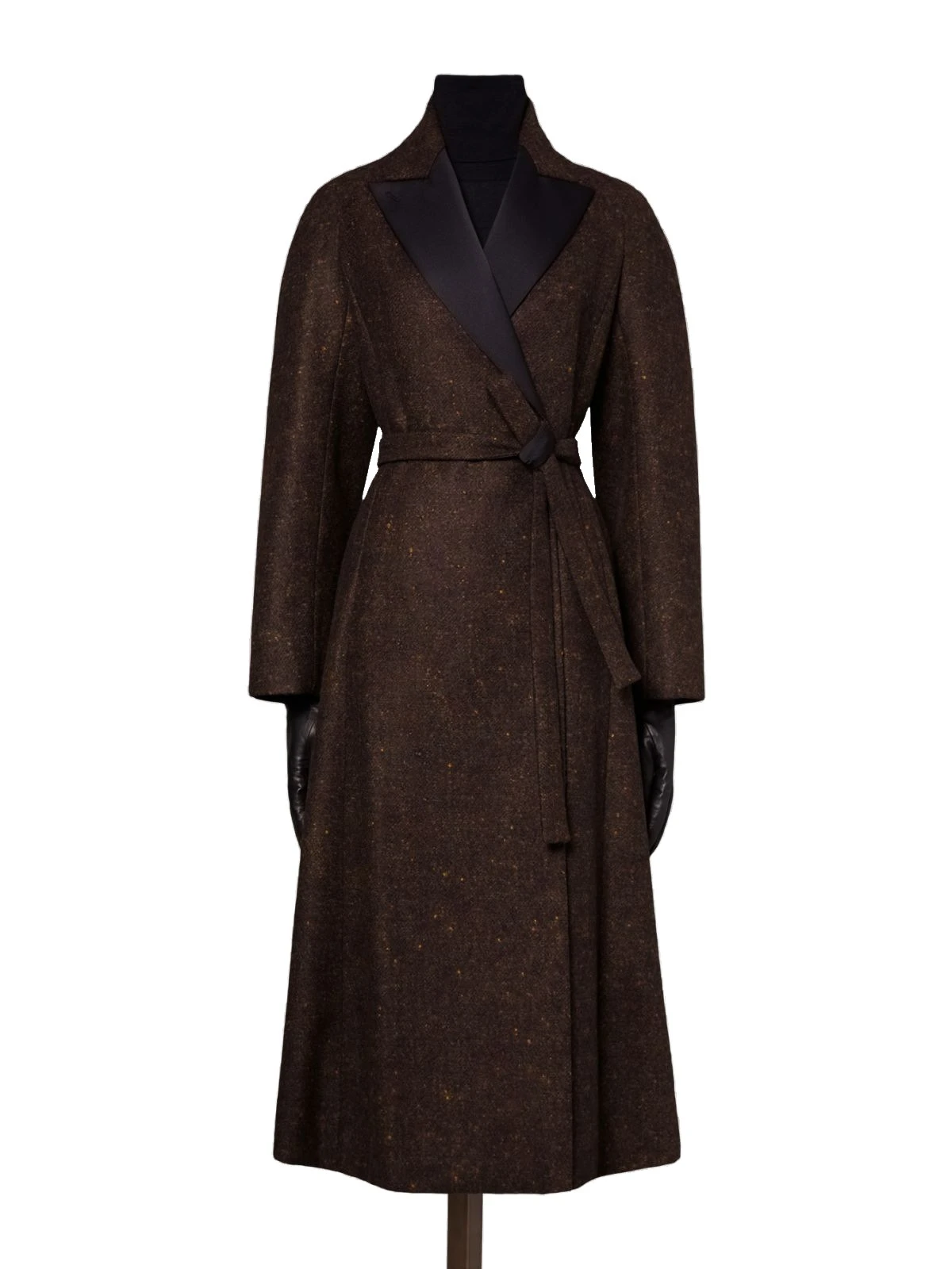 Max Mara Genzana Wool and Alpaca Redingote Coat in Dark Brown Max Mara Genzana Wool and Alpaca Redingote Coat in Dark Brown | Wool Coat | Luxury Shoes