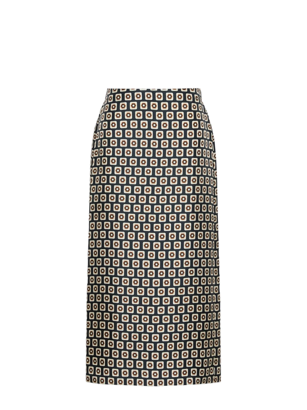 Max Mara Geranio Printed Silk Twill Midi Skirt in Ultramarine Max Mara Geranio Printed Silk Twill Midi Skirt in Ultramarine | Pencil Skirts | Luxury Shoes