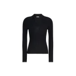 Max Mara Gergo Cashmere and Silk Polo Sweater in Ultramarine | Sweaters | Luxury Shoes 
