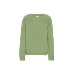 Max Mara Ghiacci Alpaca and Cotton Jumper in Green | Sweaters | Luxury Shoes 