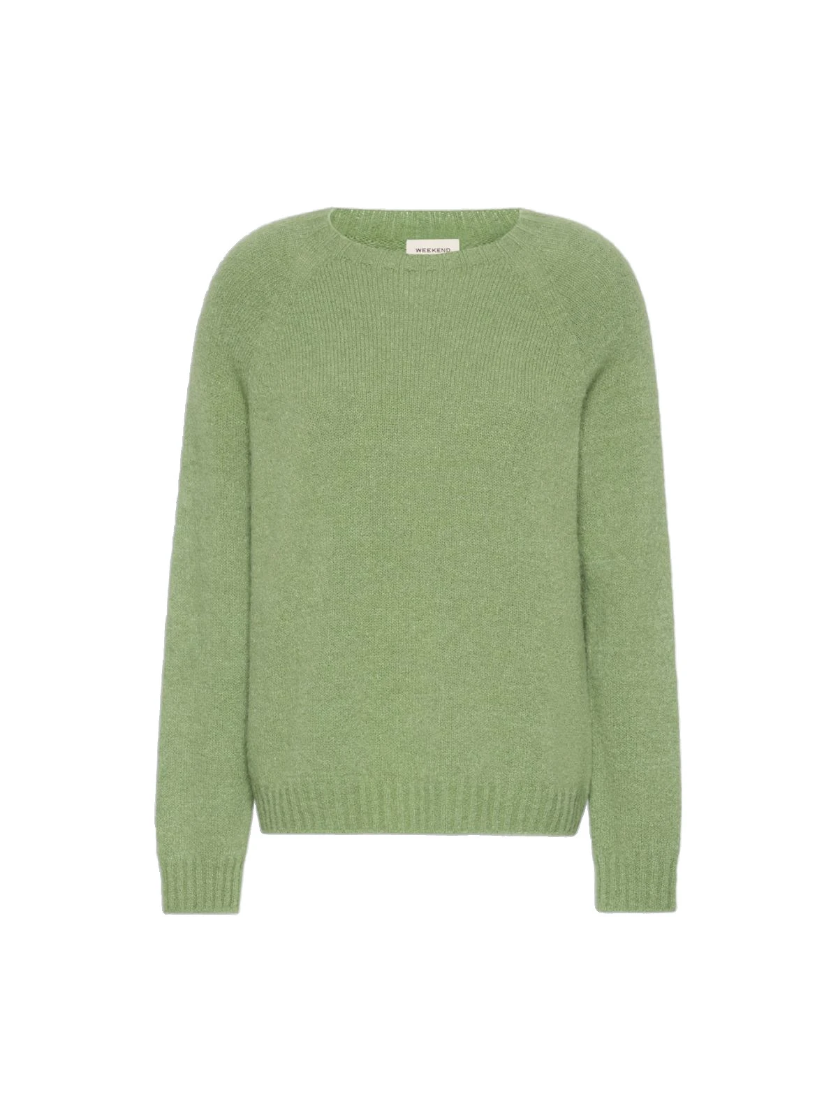 Max Mara Ghiacci Alpaca and Cotton Jumper in Green Max Mara Ghiacci Alpaca and Cotton Jumper in Green | Sweaters | Luxury Shoes