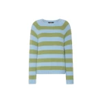 Max Mara Ghiacci Alpaca and Cotton Jumper in Light Blue | Sweaters | Luxury Shoes 