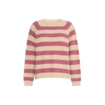 Max Mara Ghiacci Alpaca and Cotton Jumper in Raspberry | Sweaters | Luxury Shoes 
