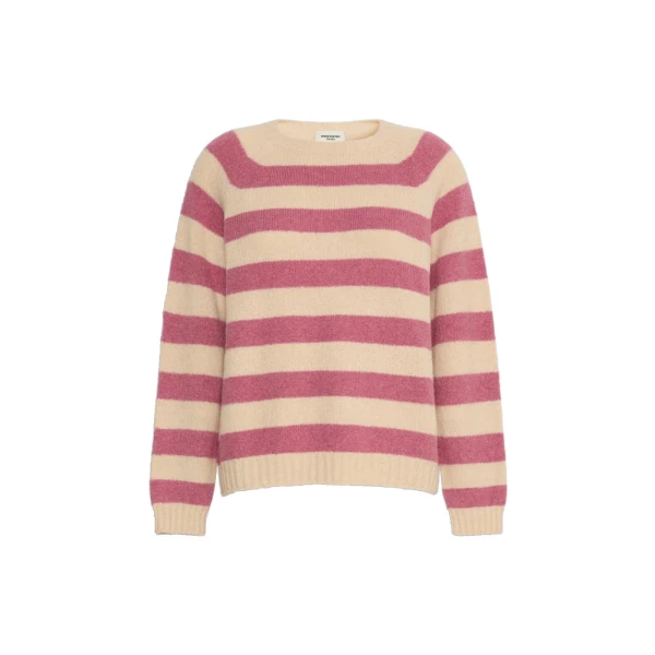 Max Mara Ghiacci Alpaca and Cotton Jumper in Raspberry | Sweaters | Luxury Shoes 