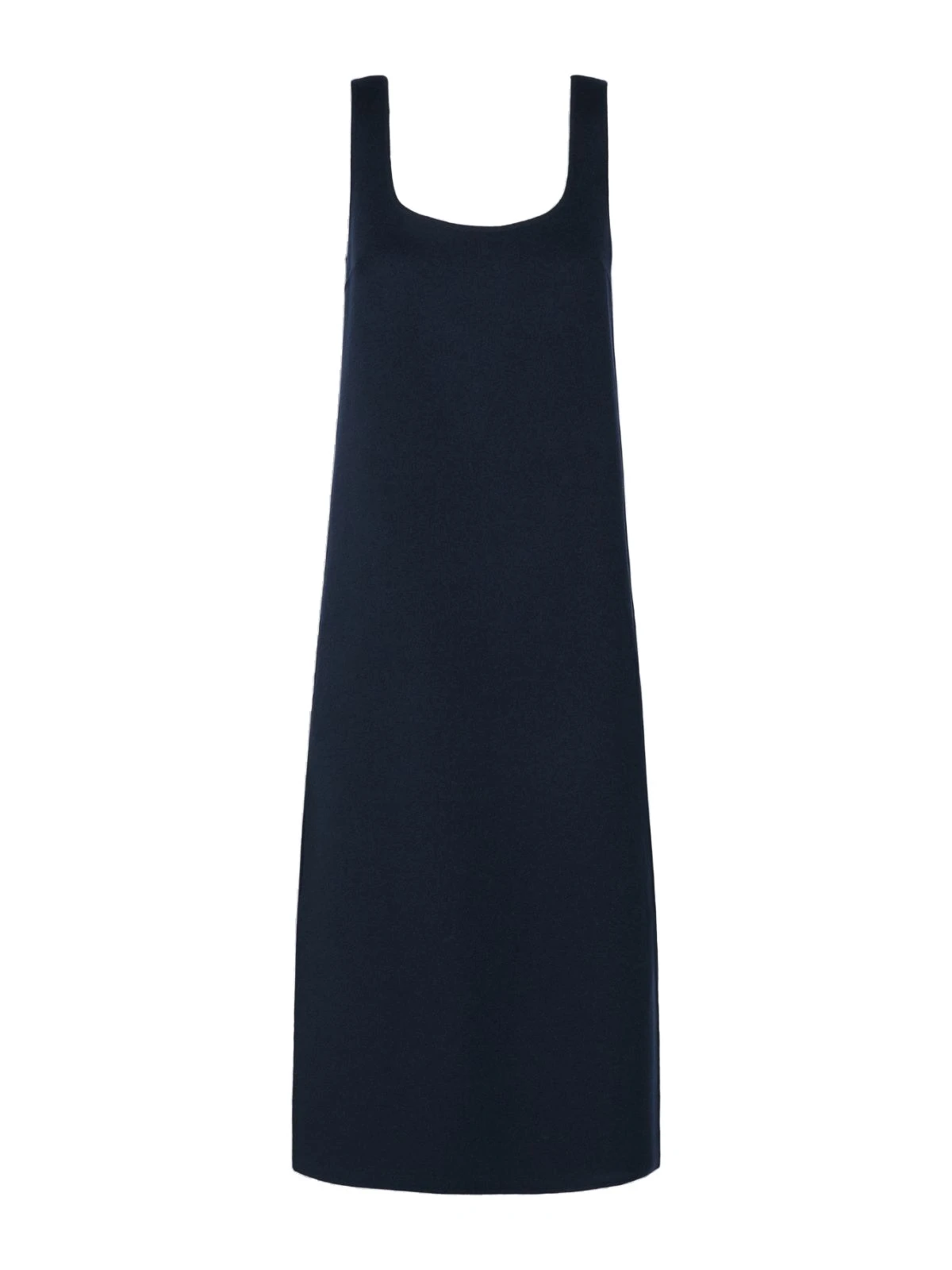 Max Mara Giambo Wool Blend Drap Midi Dress in Midnight Blue Max Mara Giambo Wool Blend Drap Midi Dress in Midnight Blue | Midi Dresses | Luxury Shoes