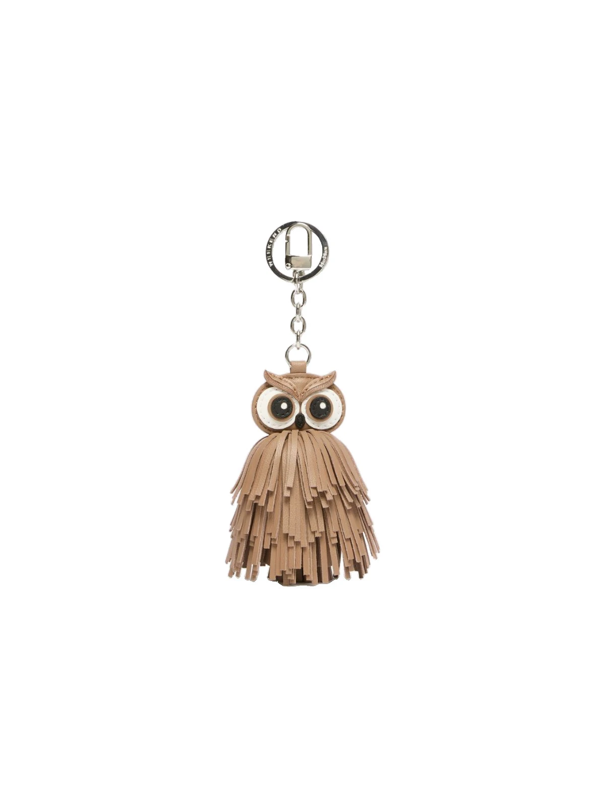 Max Mara Gigante Fringed Nappa Leather Keyring in Turtledove Max Mara Gigante Fringed Nappa Leather Keyring in Turtledove | Bag charms | Luxury Shoes