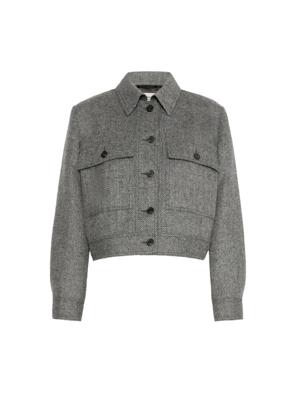 Max Mara Ginnasta Cropped Wool Blend Jacket in Dark Grey Max Mara Ginnasta Cropped Wool Blend Jacket in Dark Grey | Blazers | Luxury Shoes