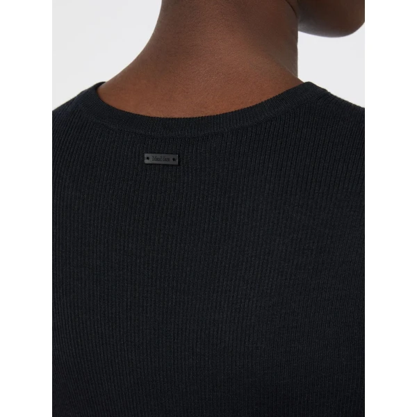 Max Mara Ginseng Cashmere and Silk Sleeveless Sweater in Ultramarine | Sweaters | Luxury Shoes 