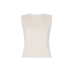 Max Mara Giochi Sleeveless Wool and Cashmere Sweater in Beige | Sweaters | Luxury Shoes 
