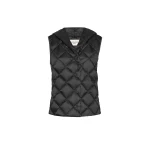 Max Mara Giochi Water-Repellent Padded Gilet in Black | Vests | Luxury Shoes 