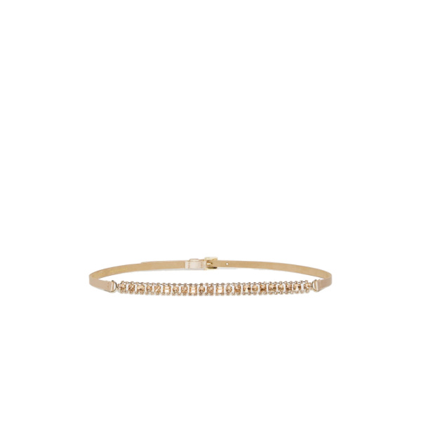 Max Mara Gioras Bejewelled Satin Belt in Powder Pink | Women | Luxury Shoes 