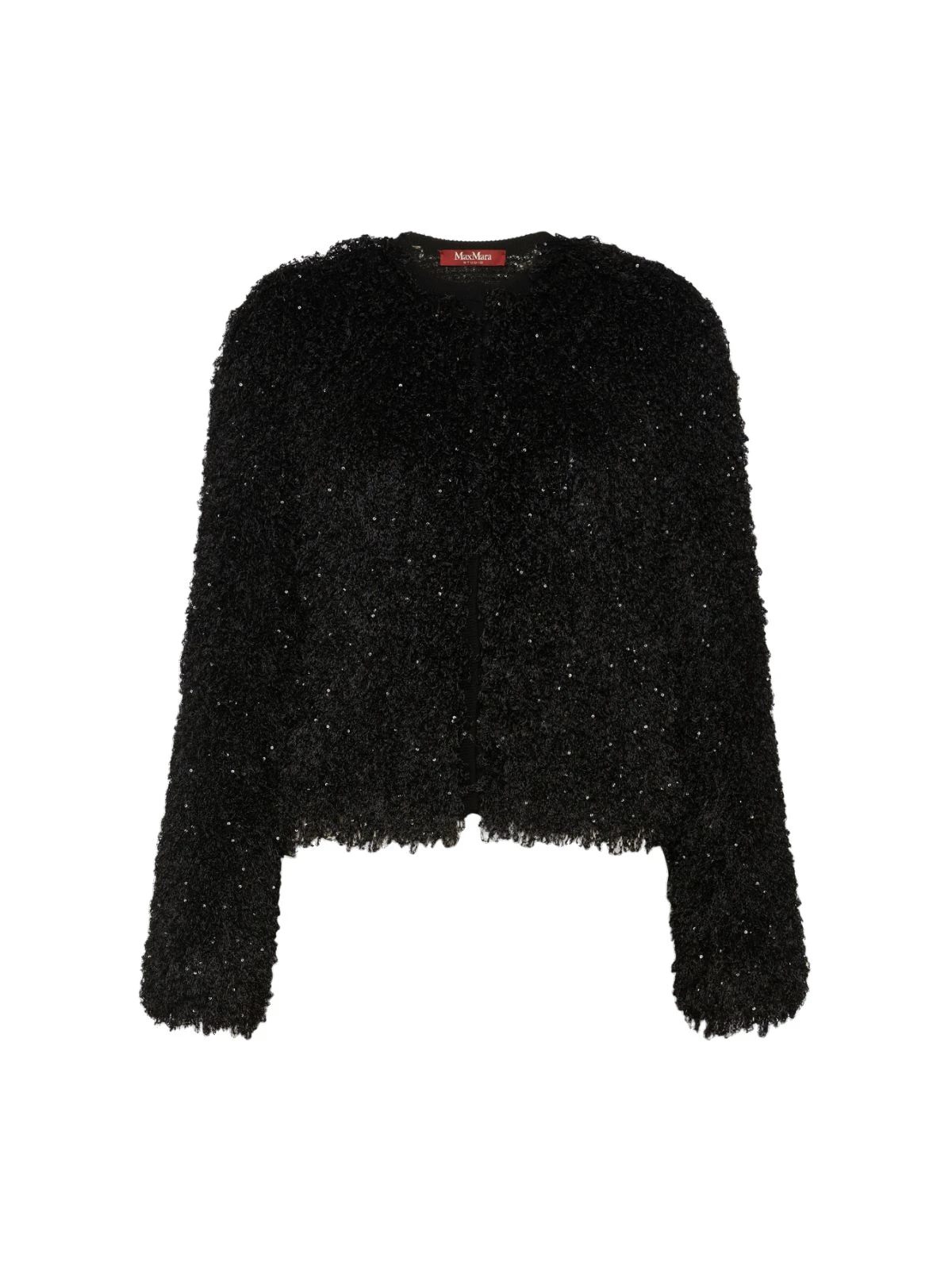 Max Mara Giostra Sequinned Cardigan in Black Max Mara Giostra Sequinned Cardigan in Black | Cardigan | Luxury Shoes