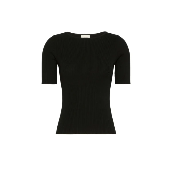 Max Mara Gola Slim Fit Viscose Jumper in Black | Sweaters | Luxury Shoes 