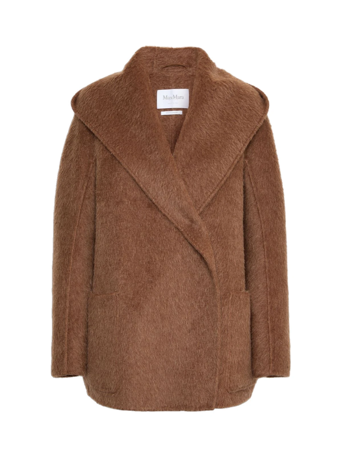 Max Mara Golf Short Camel and Mohair Coat in Light Brown Max Mara Golf Short Camel and Mohair Coat in Light Brown | Wool Coat | Luxury Shoes