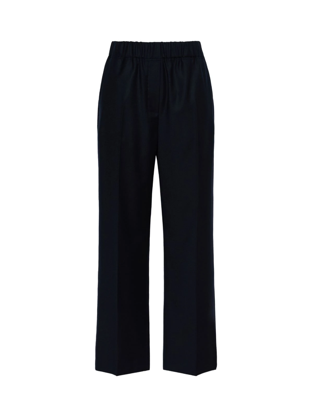 Max Mara Hateley Stretch Wool Flannel Trousers in Navy Max Mara Hateley Stretch Wool Flannel Trousers in Navy | Tailored pants | Luxury Shoes