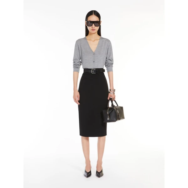 Max Mara Holdallm Medium Natural Leather Bowler Bag in Black | Totes & Top-Handle Bags | Luxury Shoes 