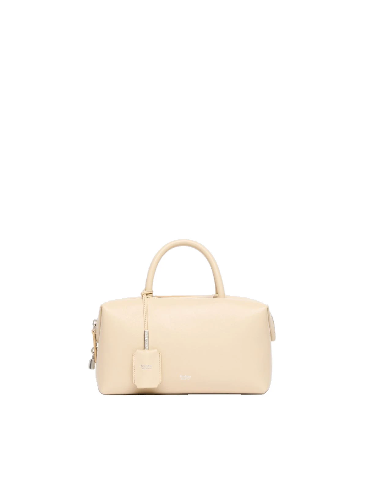 Max Mara Holdalls Small Natural Leather Bowler Bag in Beige Max Mara Holdalls Small Natural Leather Bowler Bag in Beige | Totes & Top-Handle Bags | Luxury Shoes
