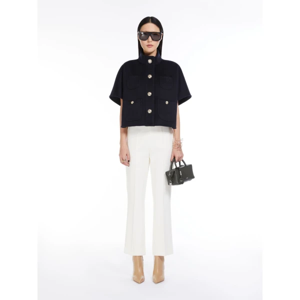 Max Mara Holdalls Small Natural Leather Bowler Bag in Black | Totes & Top-Handle Bags | Luxury Shoes 