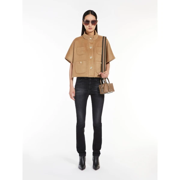 Max Mara Holdalls Small Natural Leather Bowler Bag in Mud | Totes & Top-Handle Bags | Luxury Shoes 