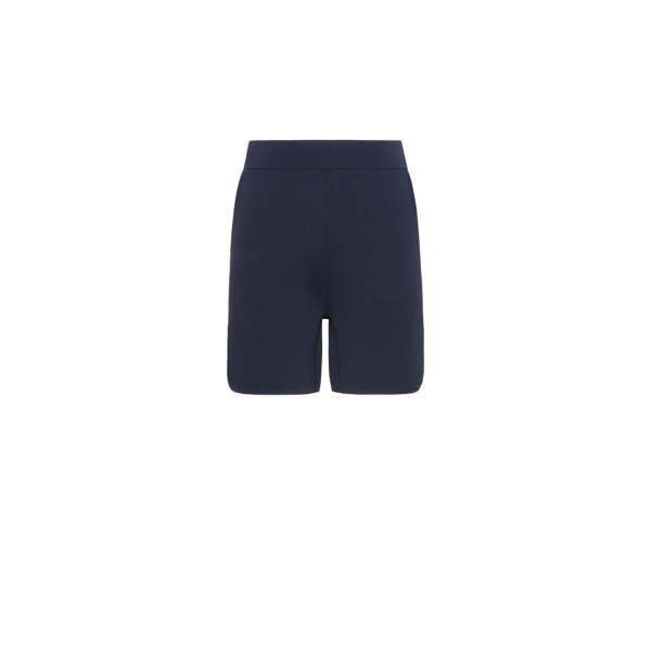 Max Mara Idoneo Crepe Yarn Shorts in Ultramarine | Shorts | Luxury Shoes 