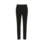 Max Mara Jerta Straight Cady Trousers in Black | Tailored pants | Luxury Shoes 