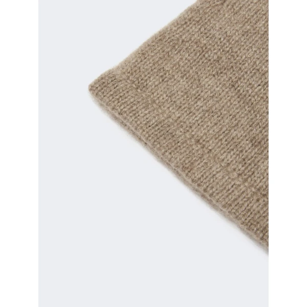 Max Mara Jock Long Cashmere Gloves in Beige | Gloves | Luxury Shoes 