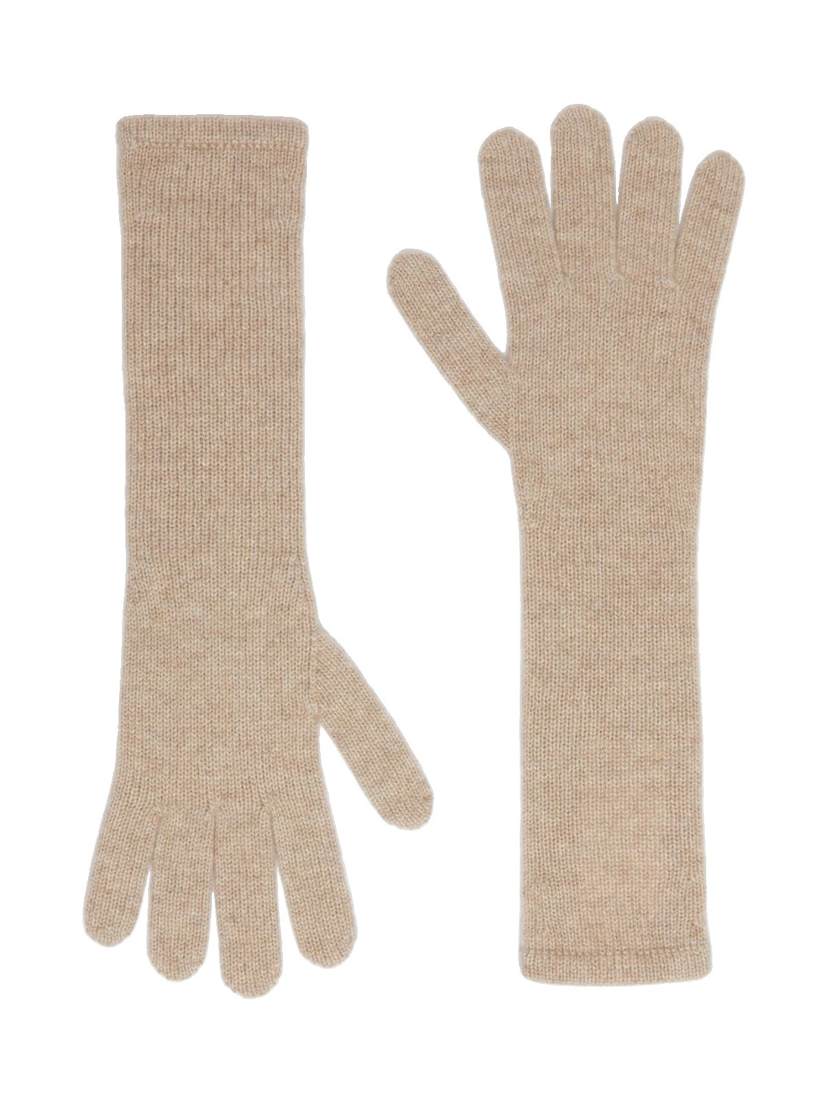 Max Mara Jock Long Cashmere Gloves in Make Up Lumiere Max Mara Jock Long Cashmere Gloves in Make Up Lumiere | Gloves | Luxury Shoes