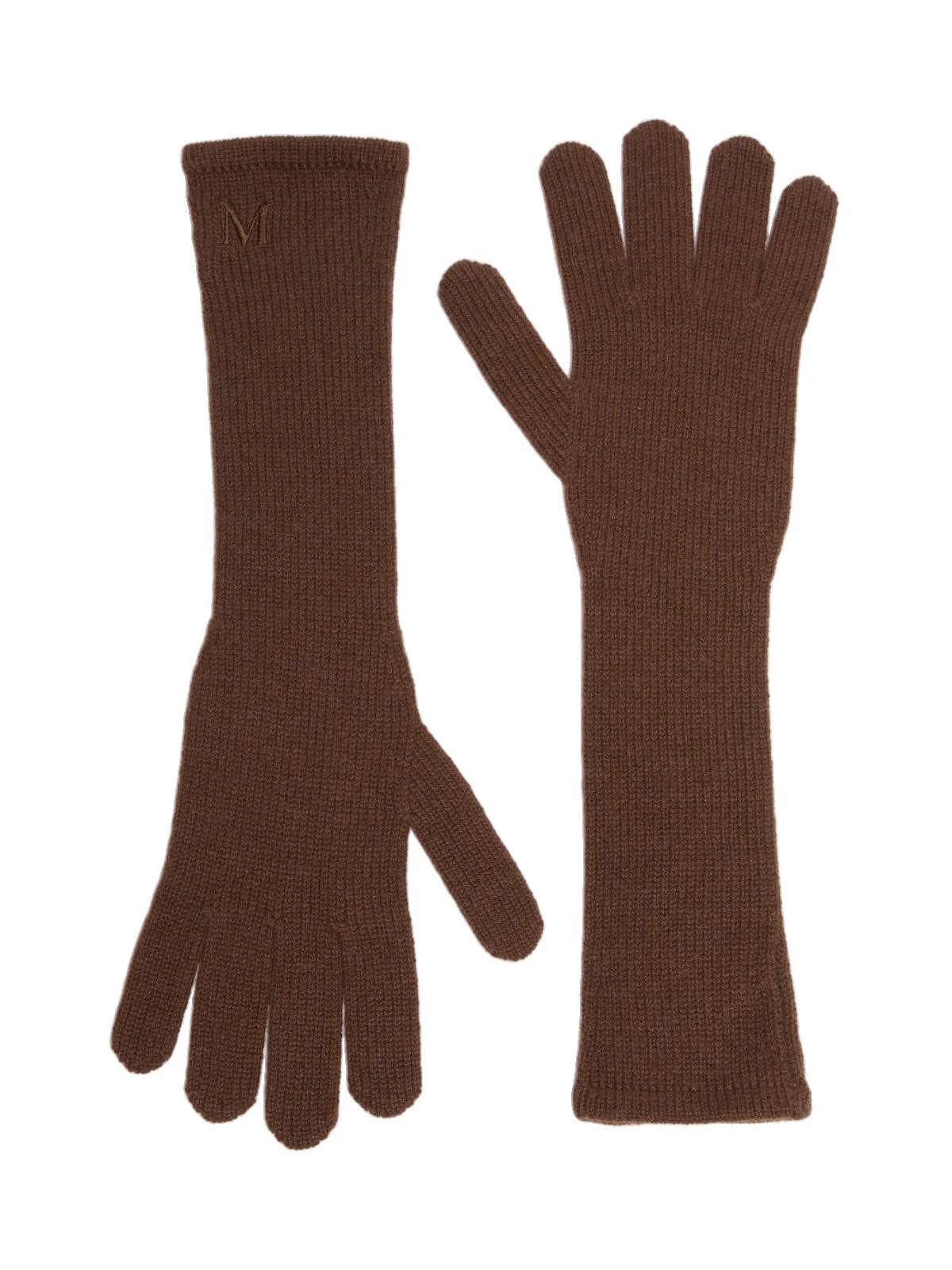 Max Mara Jock Long Cashmere Gloves in Rust Max Mara Jock Long Cashmere Gloves in Rust | Gloves | Luxury Shoes