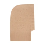 Max Mara Junior Cashmere Rhinestone Balaclava in Camel | Hats | Luxury Shoes 