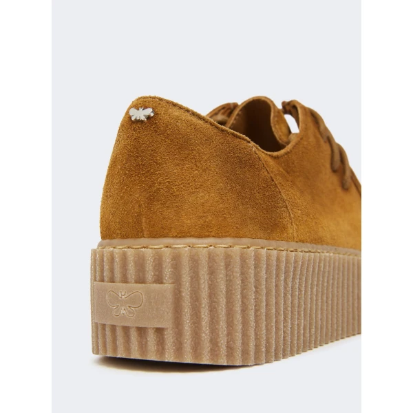 Max Mara Kapok Low Suede Ankle Boots in Tobacco | Boots | Luxury Shoes 