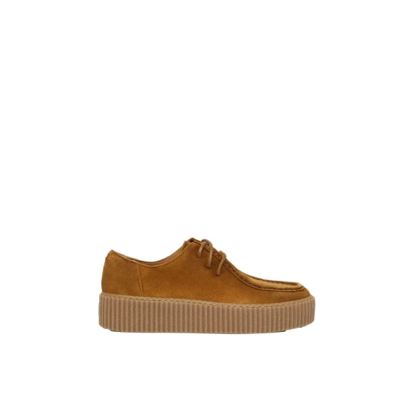Kapok Low Suede Ankle Boots in Tobacco