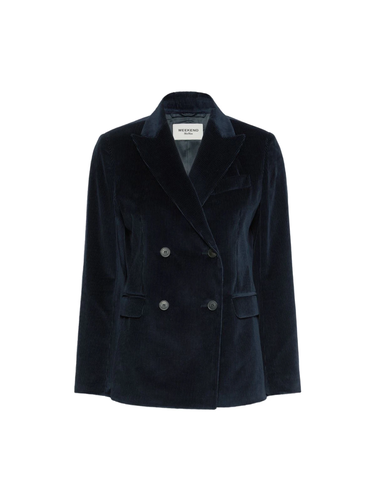Max Mara Katanga Cotton Corduroy Double-Breasted Blazer in Navy Max Mara Katanga Cotton Corduroy Double-Breasted Blazer in Navy | Blazers | Luxury Shoes