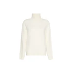Max Mara Kiku Wool and Silk Turtleneck in Ivory | Turtlenecks | Luxury Shoes 