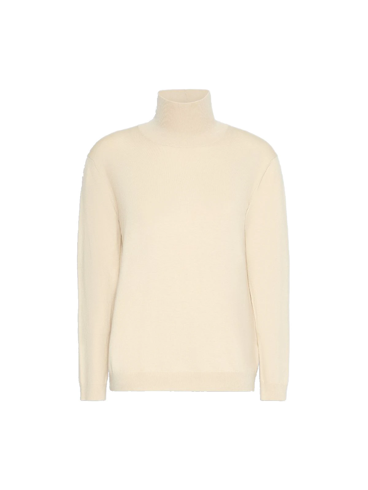 Max Mara Kiku Wool and Silk Turtleneck in Sand Max Mara Kiku Wool and Silk Turtleneck in Sand | Turtlenecks | Luxury Shoes
