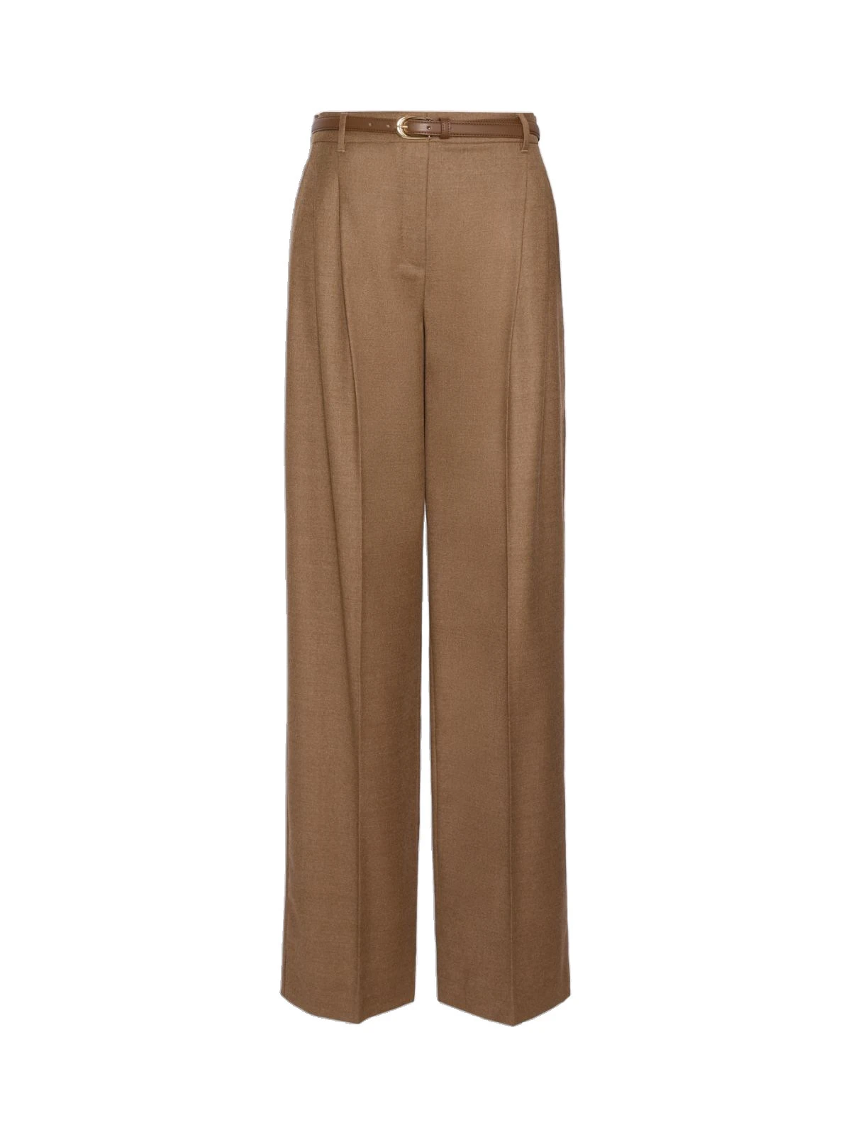 Max Mara Lago Wool Flannel Trousers in Tobacco Max Mara Lago Wool Flannel Trousers in Tobacco | Tailored pants | Luxury Shoes