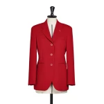 Max Mara Lampada Wool Cady Blazer in Red | Blazers | Luxury Shoes 