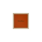 Max Mara Lampara Printed Silk Pocket Square in Orange | Scarves | Luxury Shoes 