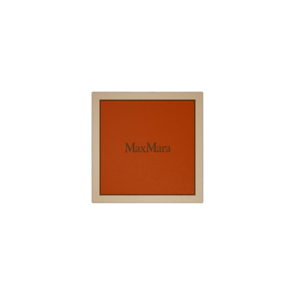 Max Mara Lampara Printed Silk Pocket Square in Orange | Scarves | Luxury Shoes 