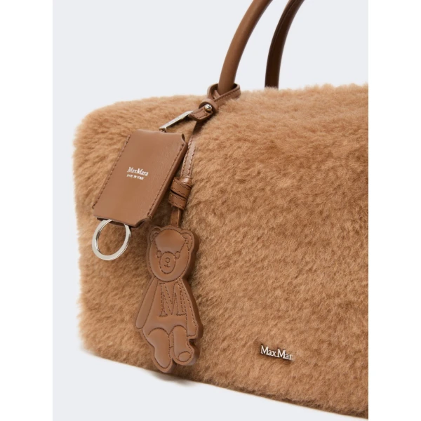 Max Mara Large Camel Teddy Boston Bag in Camel | Totes & Top-Handle Bags | Luxury Shoes 