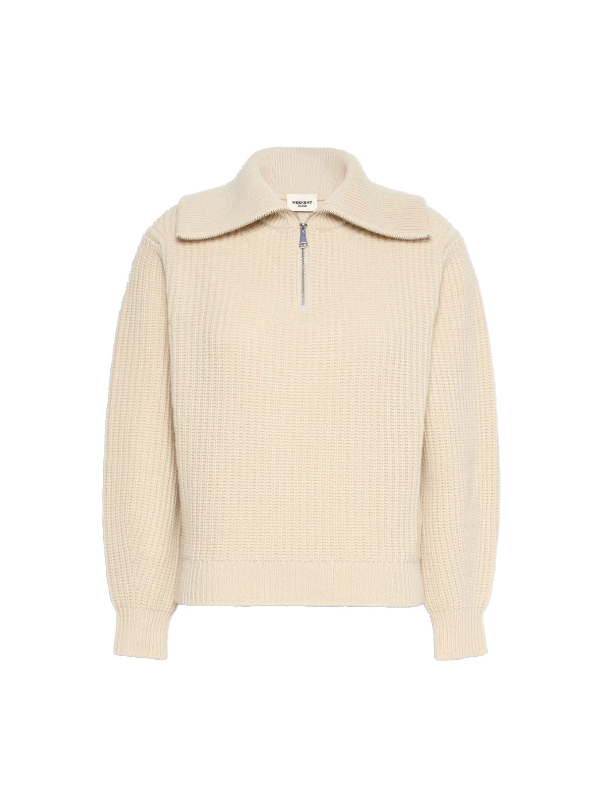 Max Mara Laser Wool Half-Zip Roll-Neck Jumper in Ice Grey Max Mara Laser Wool Half-Zip Roll-Neck Jumper in Ice Grey | Turtlenecks | Luxury Shoes