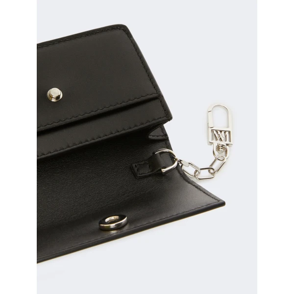Max Mara Leather Coin Purse in Black | Wallets & Purses | Luxury Shoes 