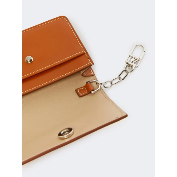 Max Mara Leather Coin Purse in Rust | Wallets & Purses | Luxury Shoes 