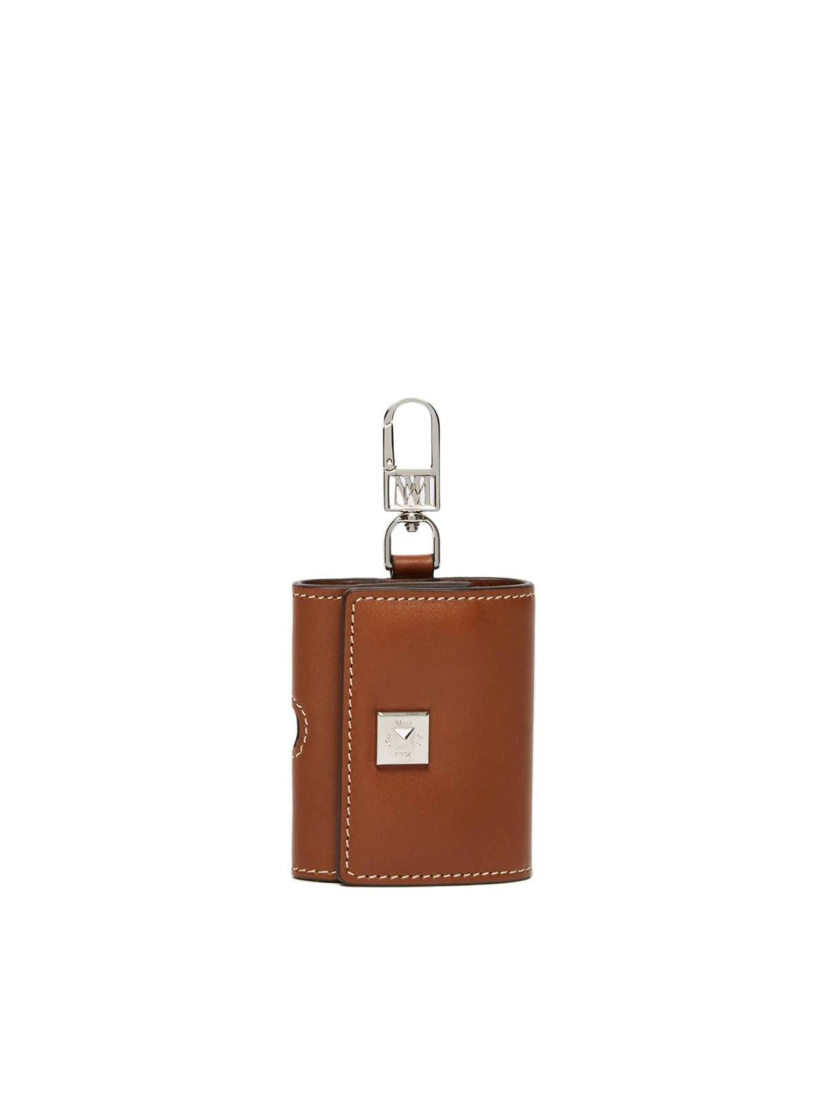 Max Mara Leather Earphone Pouch in Amber Brown Max Mara Leather Earphone Pouch in Amber Brown | Wallets & Purses | Luxury Shoes