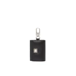 Max Mara Leather Earphone Pouch in Black | Wallets & Purses | Luxury Shoes 