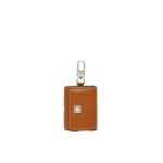 Max Mara Leather Earphone Pouch in Rust | Wallets & Purses | Luxury Shoes 