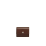 Max Mara Leather Tri-Fold Wallet in Cocoa | Wallets & Purses | Luxury Shoes 